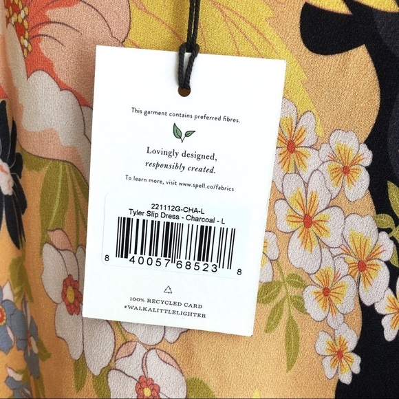 Nwt Spell & The Gypsy Tyler Slip Dress Size Large - Picture 12 of 12